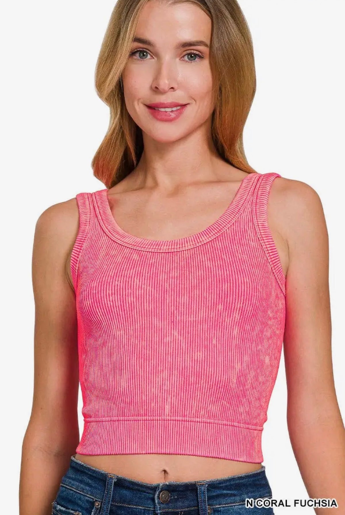 Cropped Seamless Tank