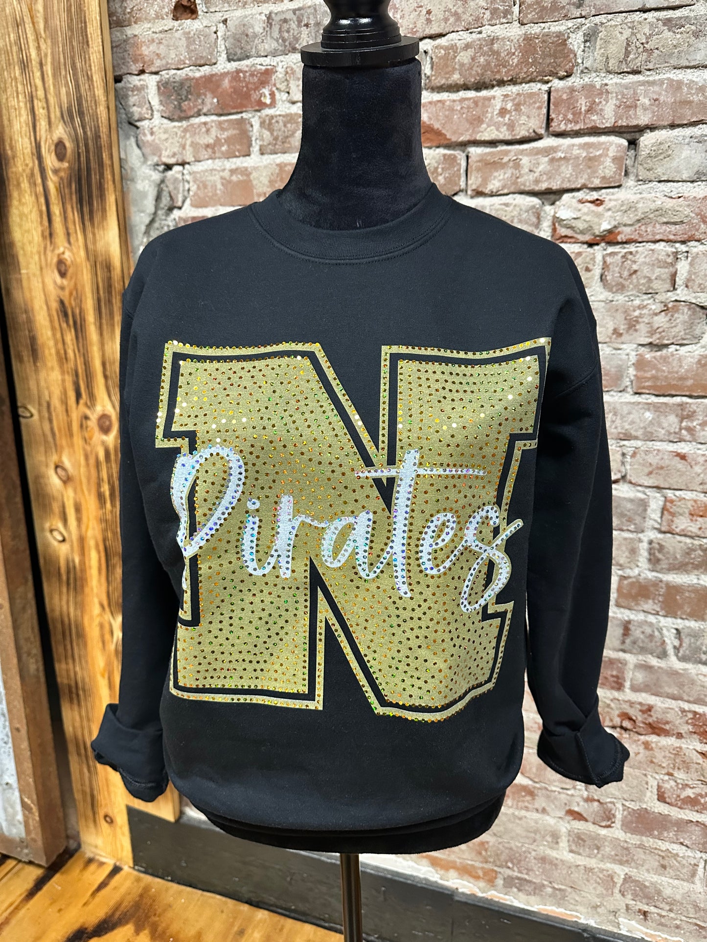 Pirates Bling Crewneck
