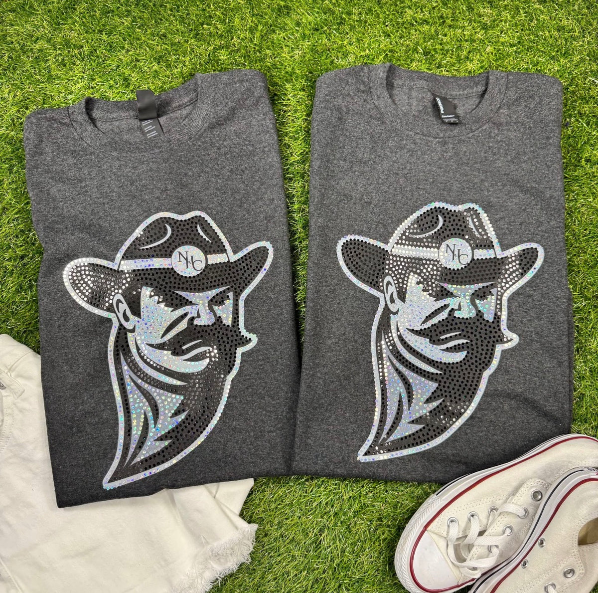 Aggies Mascot Spangle Tee