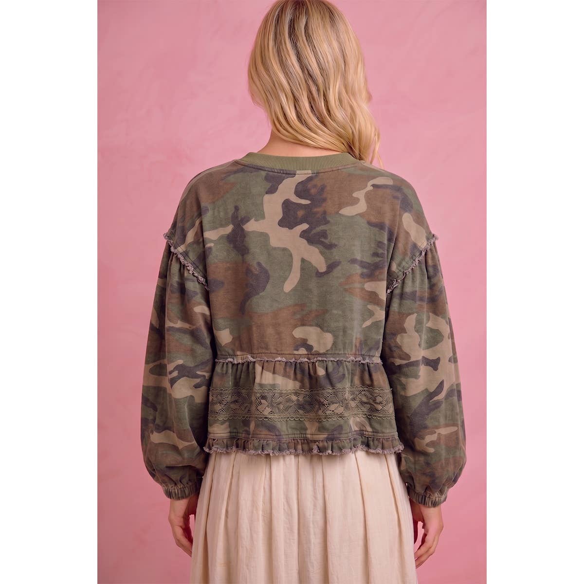 Lady Camo Top