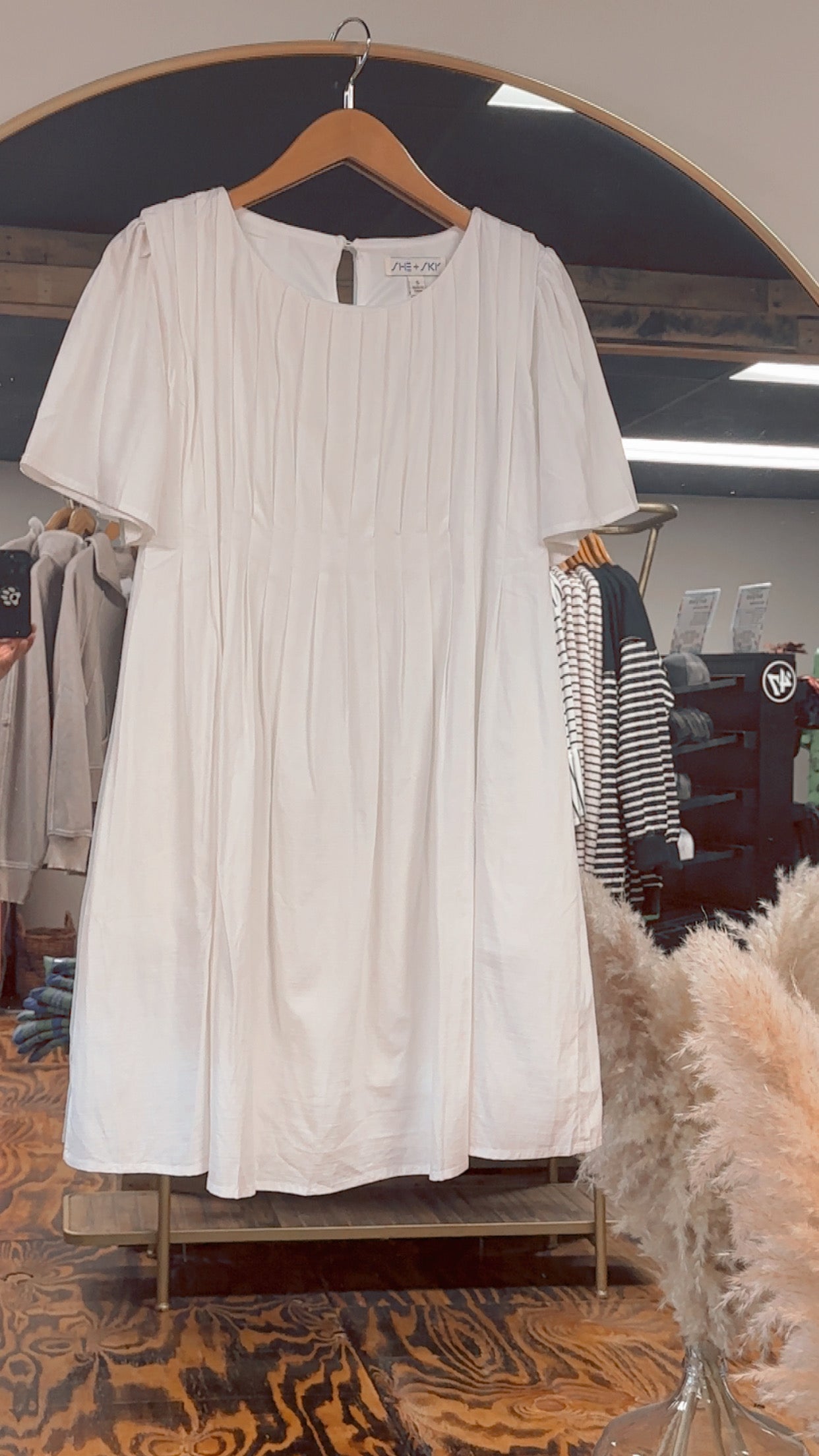 Michele Linen Dress