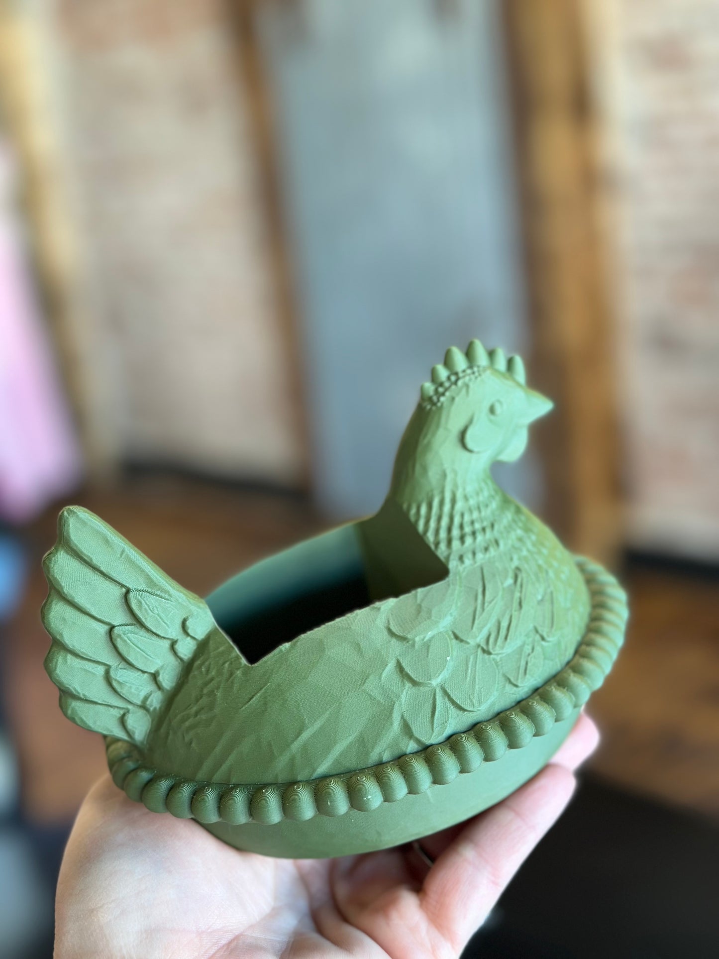 Hen on Nest Soap Holder