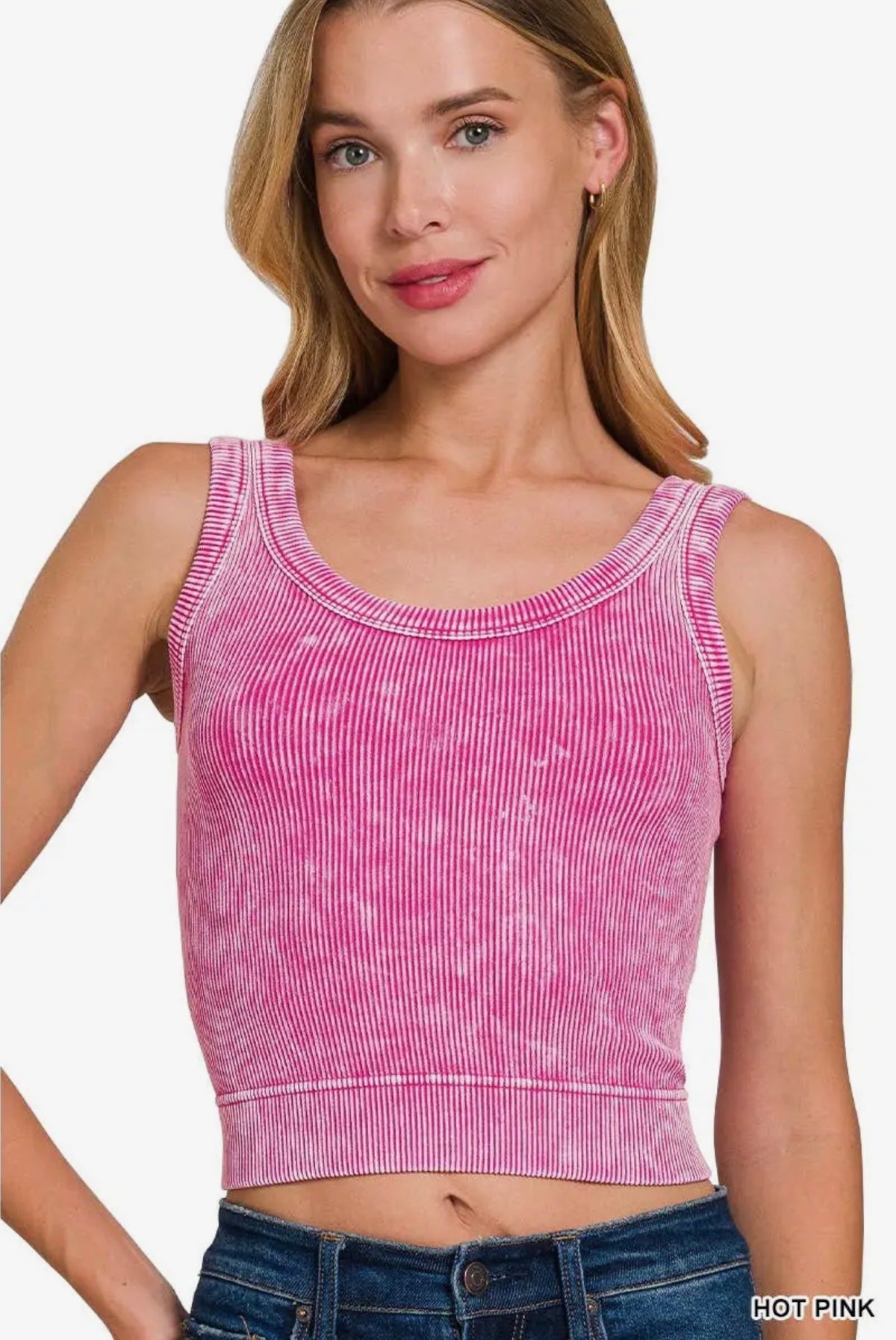 Cropped Seamless Tank