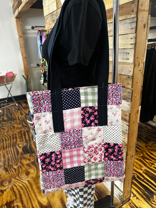 Handmade Quilted Shoulder Bag