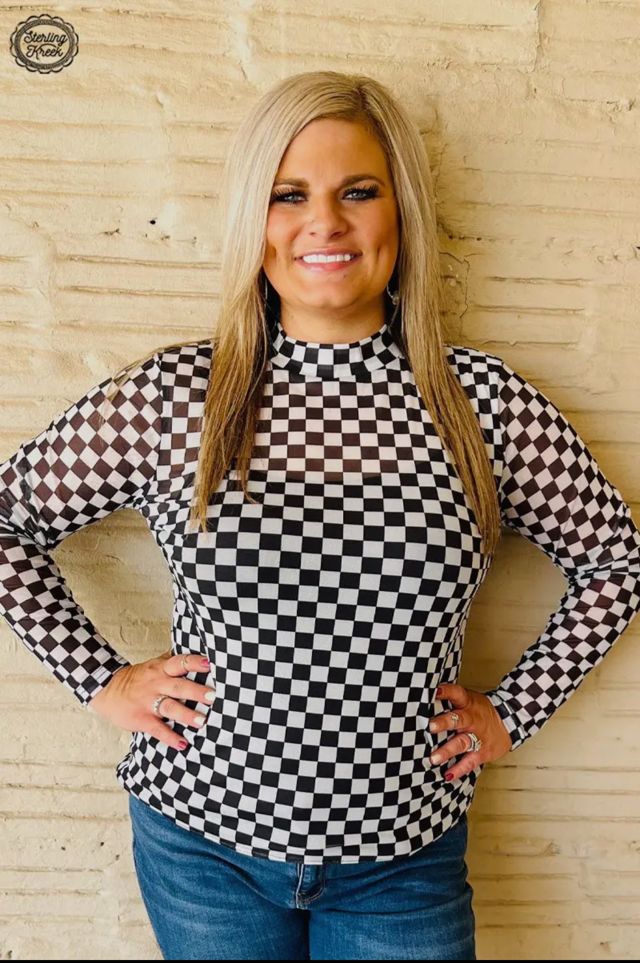 Pep Rally Mesh Top