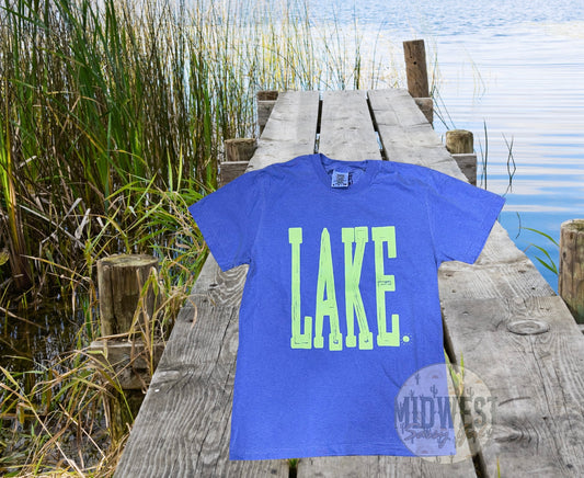 Neon Lake Graphic Tee