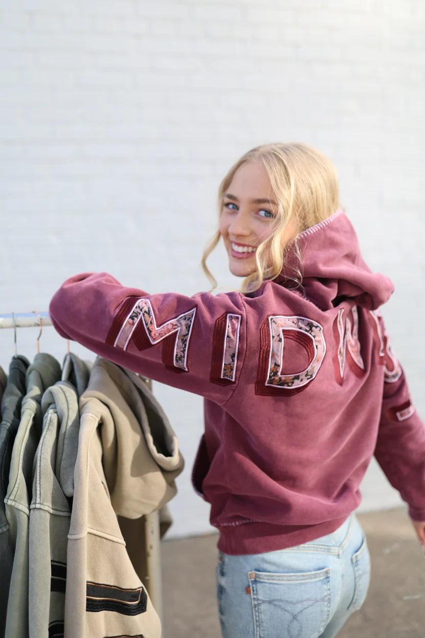 Floral Midwest Hoodie