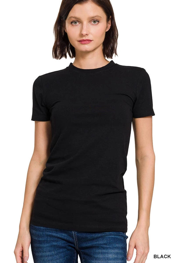 Basic Short Sleeve Tee (Multiple colors)