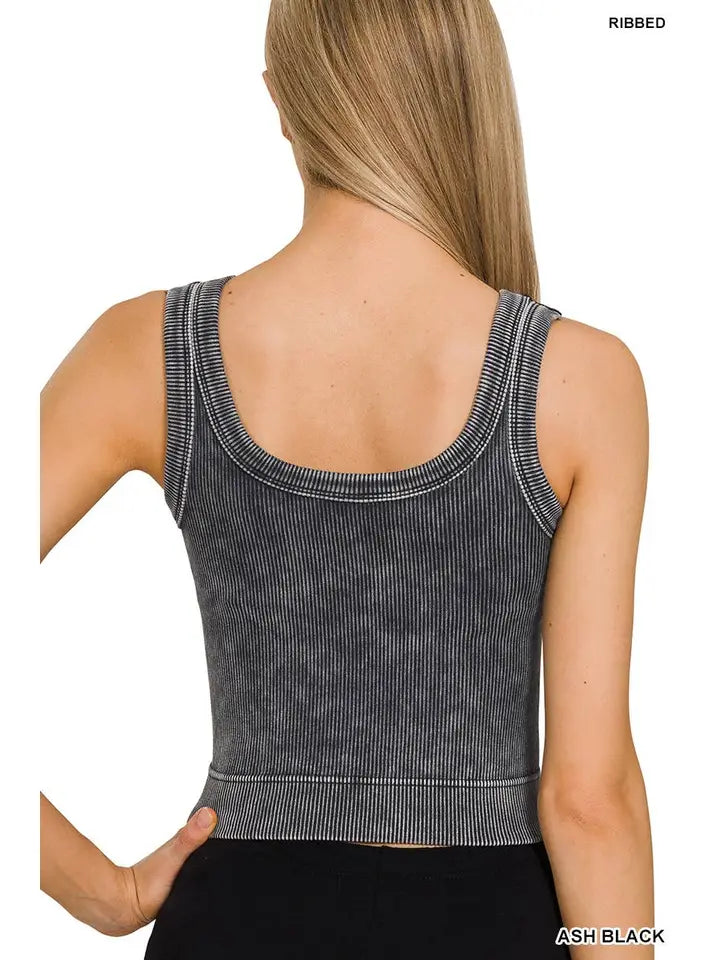 Cropped Seamless Tank