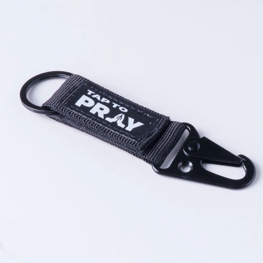 Tap to Pray Tactical Keychain (4 Colors)