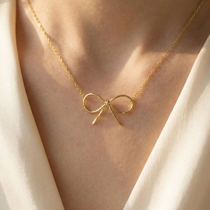 Bow Necklace (2 Colors)