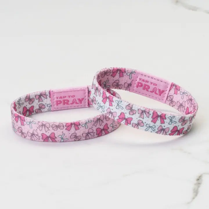 Tap To Pray Wristband (Multiple Colors)
