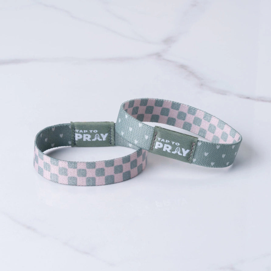 Tap To Pray Wristband (Multiple Colors)