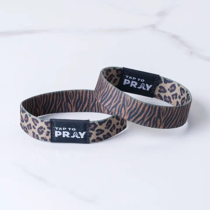 Tap To Pray Wristband (Multiple Colors)