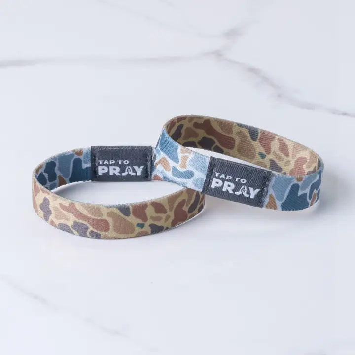 Tap To Pray Wristband (Multiple Colors)