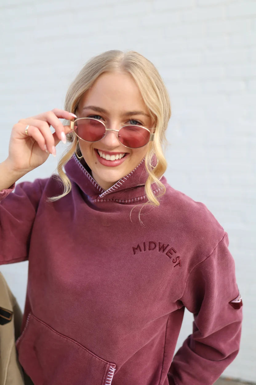Floral Midwest Hoodie