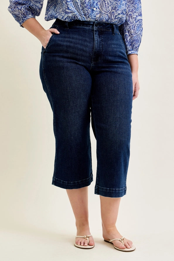 Curvy Gal JB HW Capri Trouser