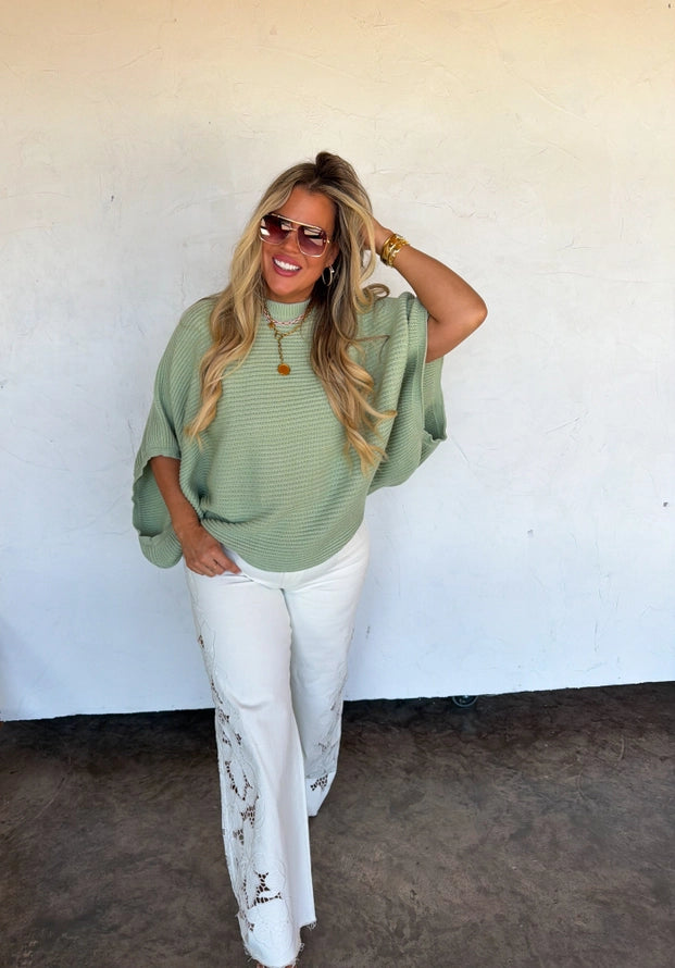 Meg Pullover Poncho