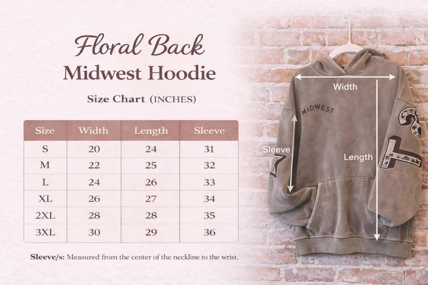 Floral Midwest Hoodie