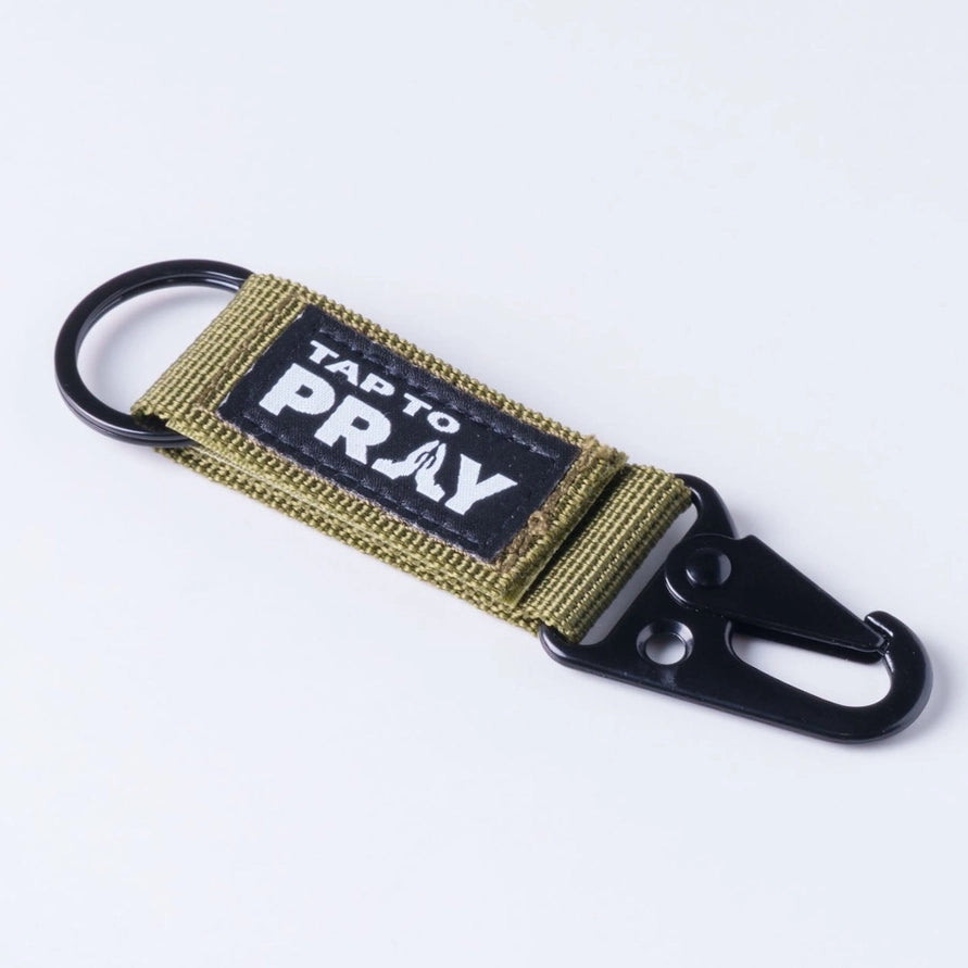 Tap to Pray Tactical Keychain (4 Colors)