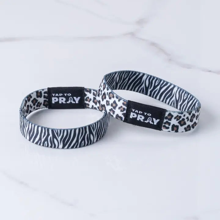 Tap To Pray Wristband (Multiple Colors)